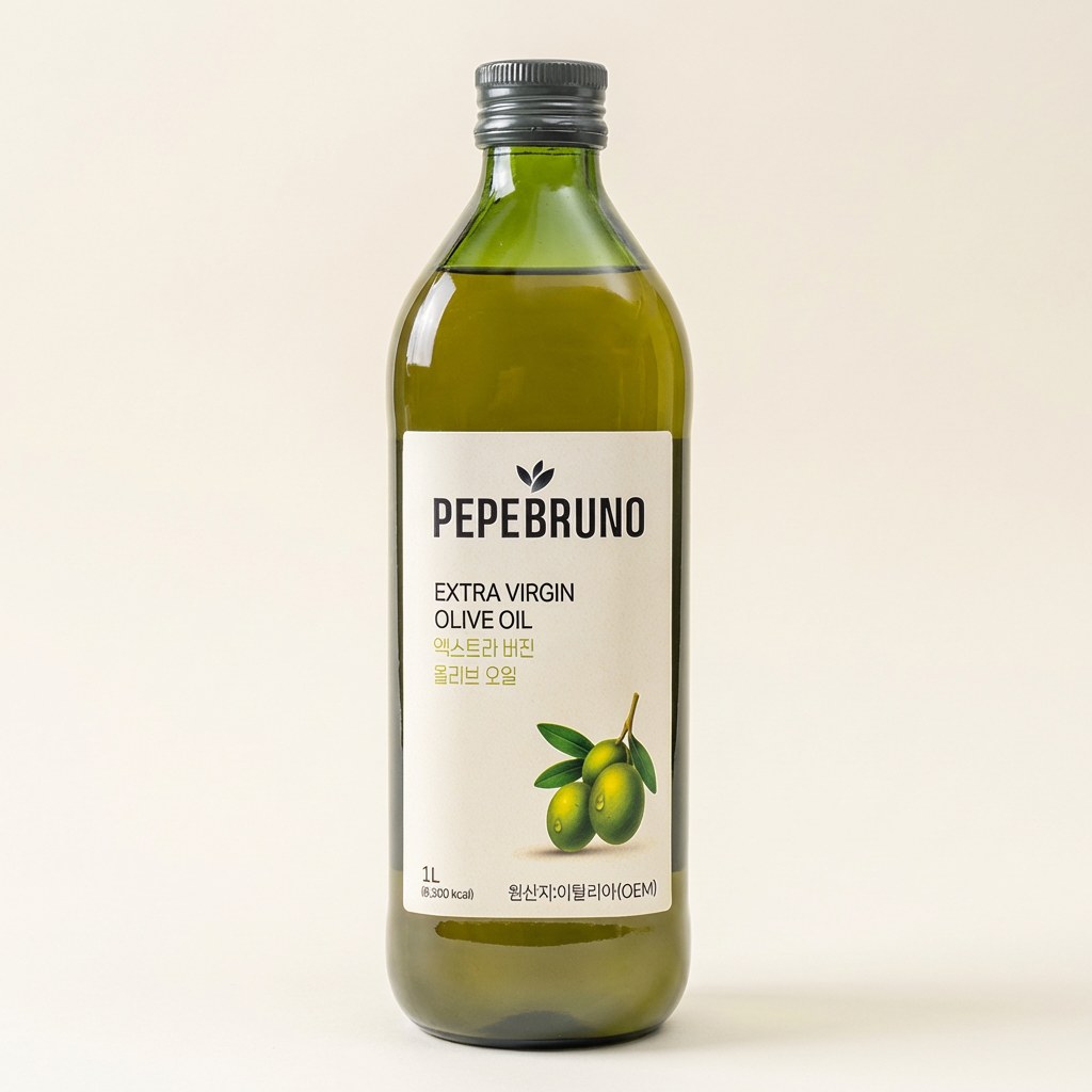 페페브루노 엑스트라버진 올리브 오일, 1L, 1개