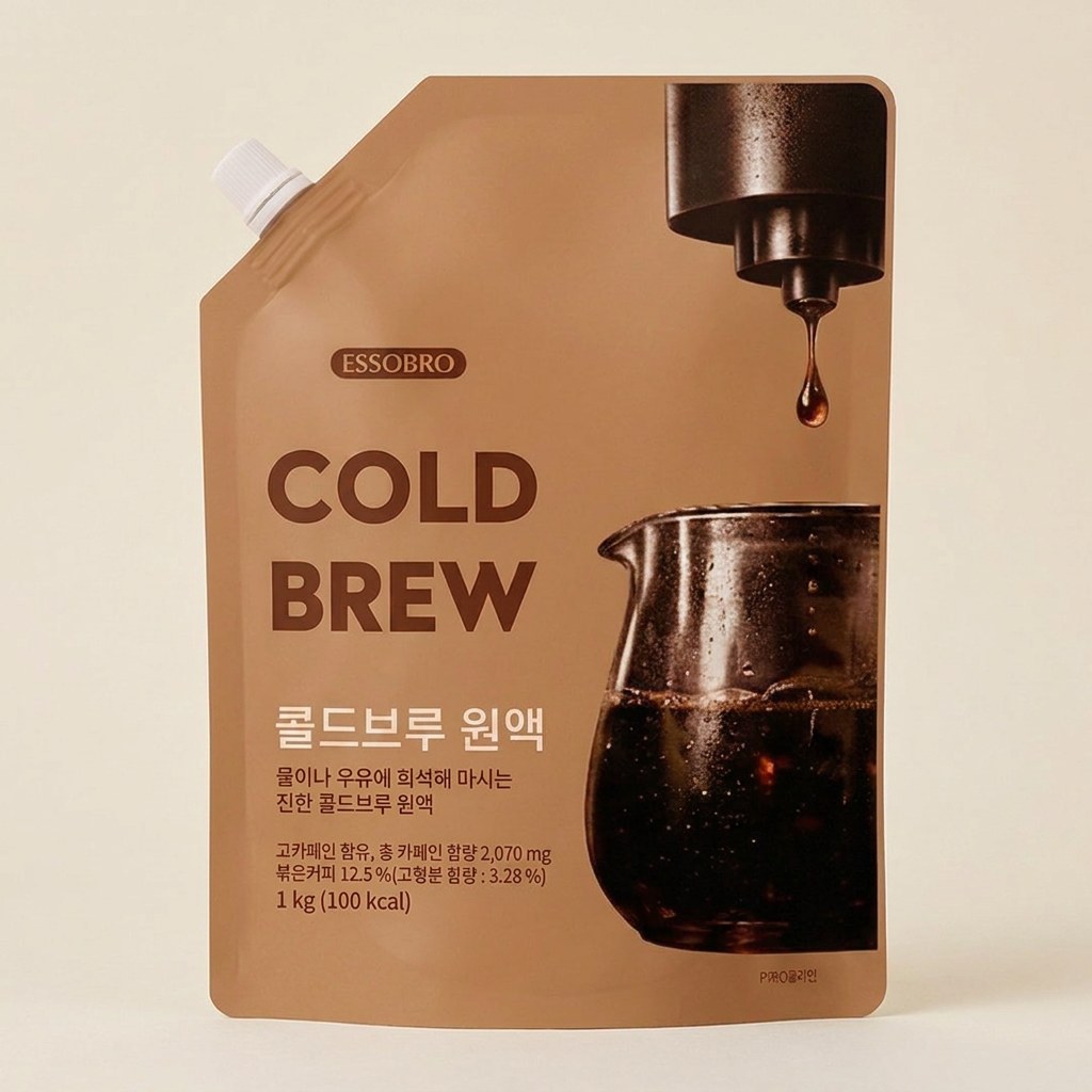 에쏘브로 콜드브루 원액, 1kg, 2개