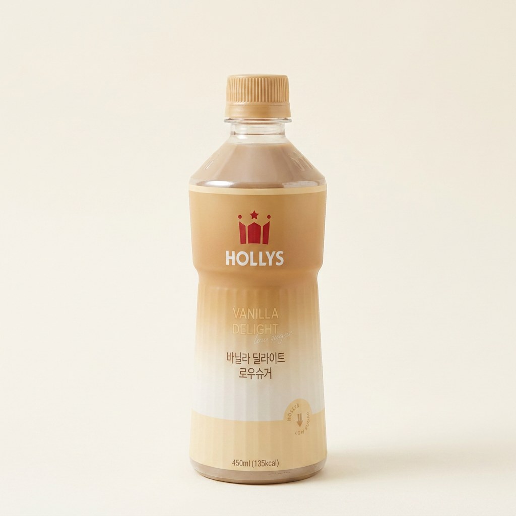 할리스 바닐라 딜라이트 로우슈거, 450ml, 24개